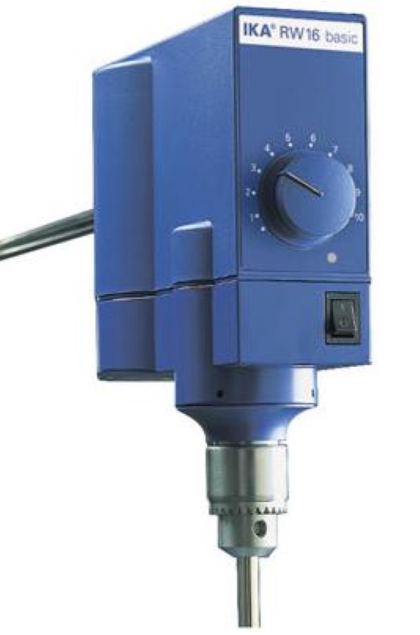 IKA agitatore elettronico RW 16 basic da 40 a 1200rpm.