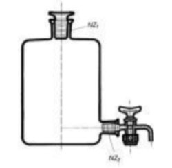 BOTTIGLIE DI MARIOTTE COMPLETE DI TAPPO E RUBINETTO 5000 ML