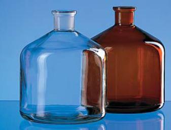 Flacone 2000 ml NS 29/32 vetro giallo
