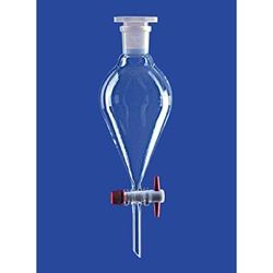 IMBUTI SEPARATORI TIPO SQUIBB CON TAPPO PTFE 250 ML