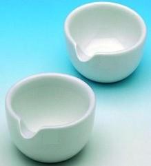 MORTAIO IN PORCELLANA INTERNO LUCIDO diam. 163x82 mm cap. 500 ml