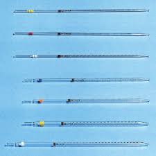 PIPETTE TARATE 2 TRATTI classe A cap. 0,5 ml