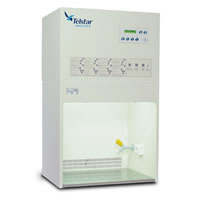 MINI V/PCR cappe chimiche ultra compatta verticale da banco