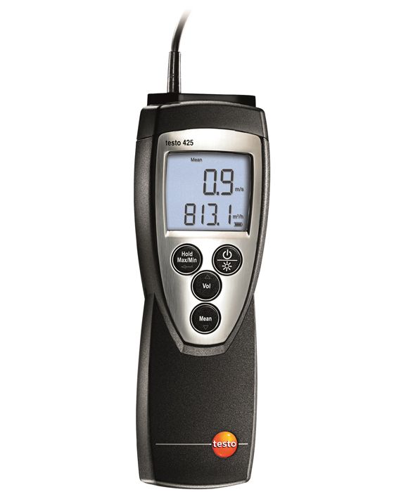 Testo 425 - Anemometro con sonda telescopica