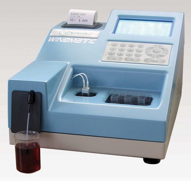 Analizzatore enologico multiparametrico GIBERTINI mod. WINEMATIC