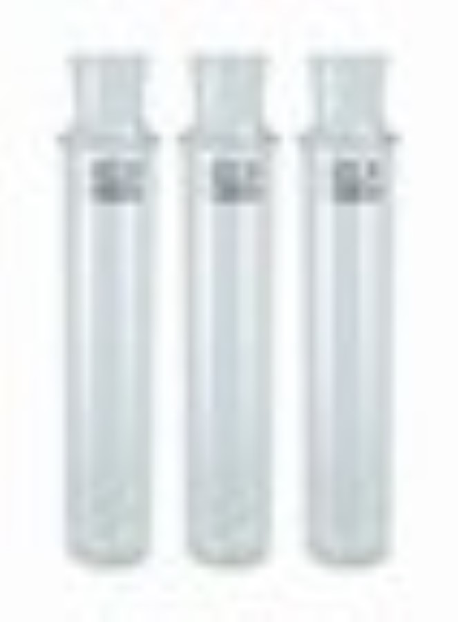 PROVETTONI IN VETRO PER COD Ø 42X200 MM, 200 ML. CF/3 PZ