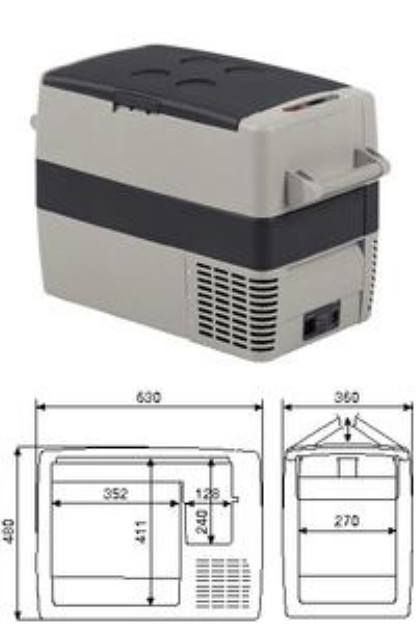 Congelatore portatile CF 50 Dometic - Waeco