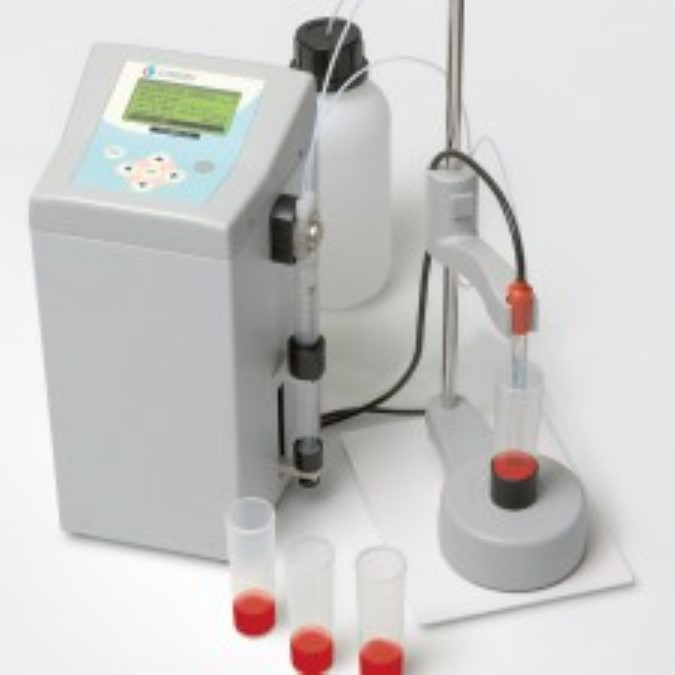 PH-Matic 23, per conserve di pomodoro, con accessori + elettrodo 50 11 T, con sensore di temperatura.