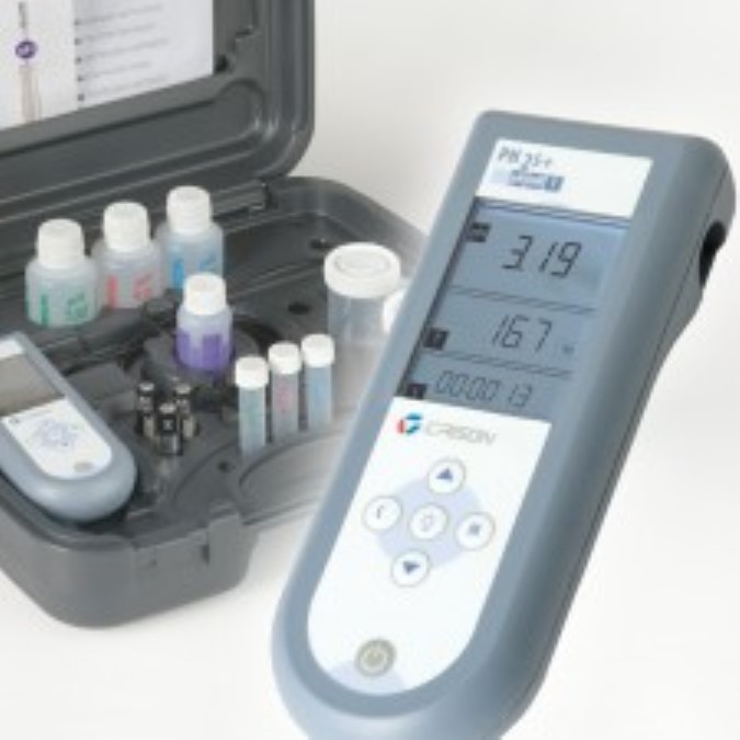 Kit completo PH 25+, con accessori e valigetta + elettrodo 50 50 (Low Cost).