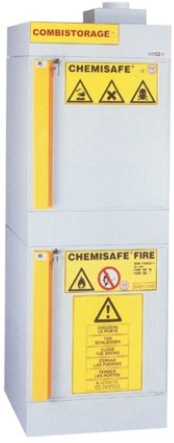 ARMADIO DI SICUREZZA CHEMISAFE ® MOD. COMBI CS 200 TYPE 90