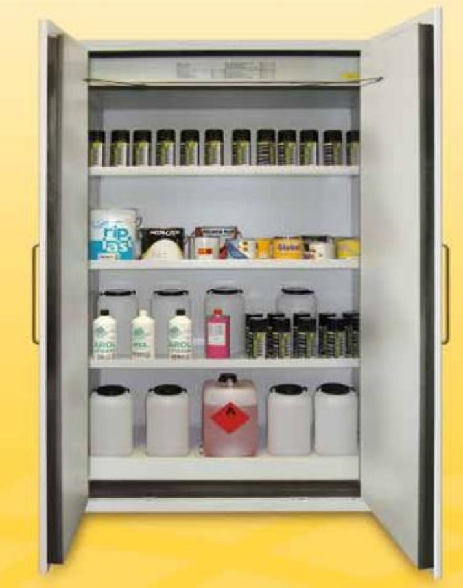 ARMADIO DI SICUREZZA CHEMISAFE ® MOD. FIRE 120 BAC TYPE 90
