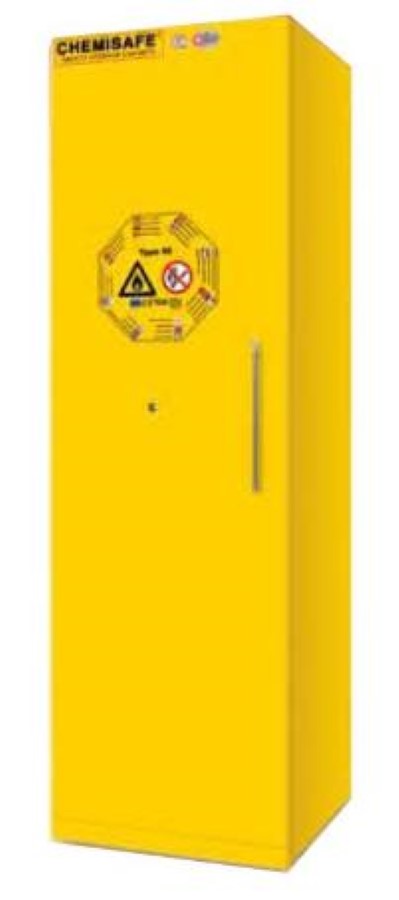 ARMADIO DI SICUREZZA CHEMISAFE ® MOD. FIRE 60 BAC TYPE 90 SX